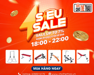 CHỢ THỂ THAO KHUYẾN MẠI 70 MÃ SẢN PHẨM KHÔNG GIỚI HẠN SỐ LƯỢNG Ở GIỜ VÀNG HÀNG NGÀY